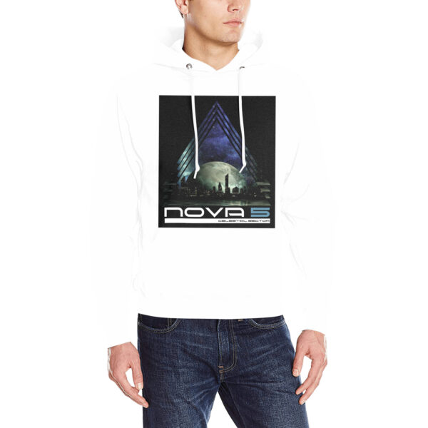 Nova5 Celestial Sector Men's Classic Hoodie - Image 4