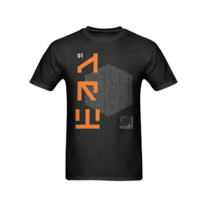 01 Binary Art Men's T-shirt
