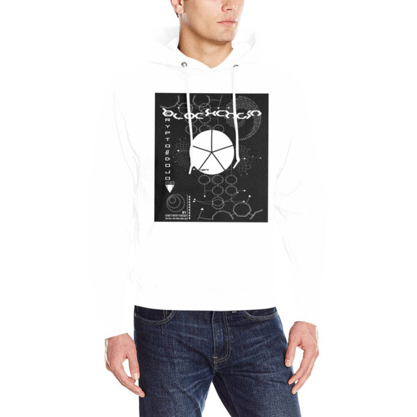 Blockchain Men's Classic Hoodie - Image 2