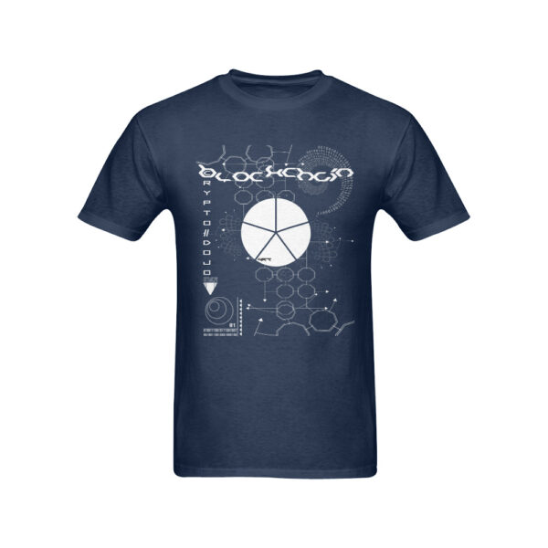 Blockchain Men's T-Shirt - Image 2
