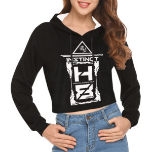 Instinct H8 Your Culture Of Fear Women's All Cropped Hoodie