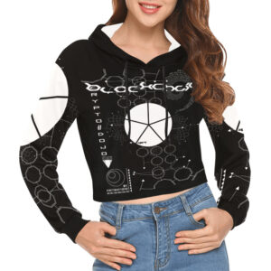 Blockchain Women's Cropped Hoodie