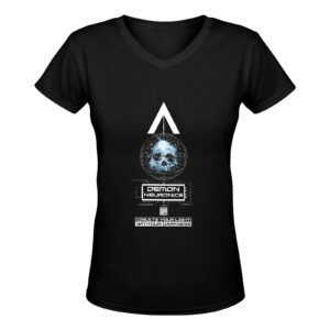 DemonNeuronics V-Neck Women's T-Shirt
