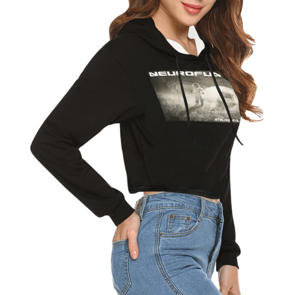 Neurofunk Women's Cropped Hoodie - Image 2
