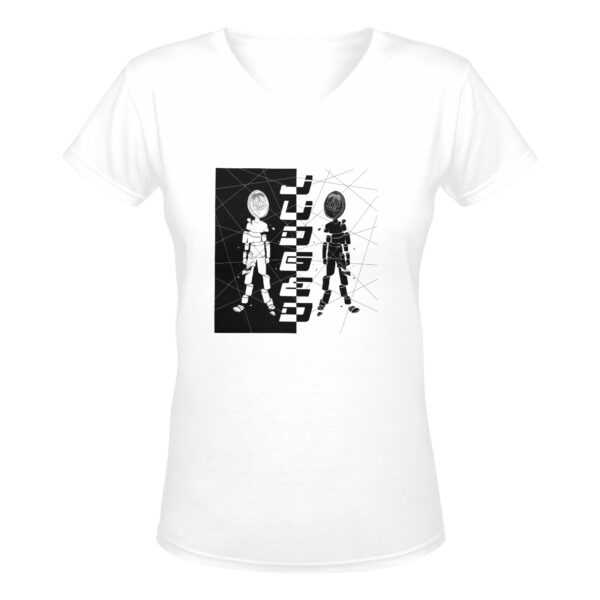 Judged V-Neck Women's T-Shirt - Image 2