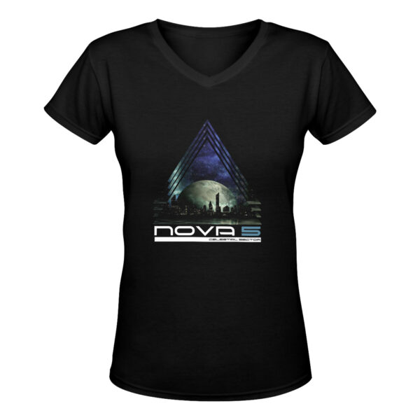 Nova5 V-Neck Women's T-Shirt