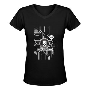 NeuroGhetto V-Neck Women's T-Shirt