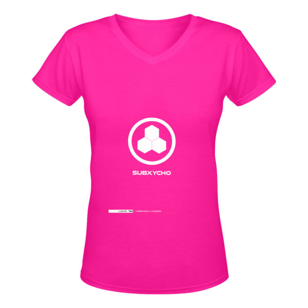 Subxycho V-Neck Women's T-Shirt - Image 2