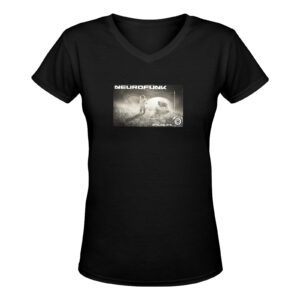 Neurofunk Atmos05Aya V-Neck Women's T-Shirt