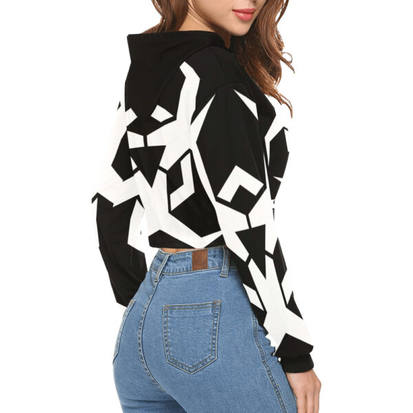 Toxic DNA Women's Cropped Hoodie - Image 3