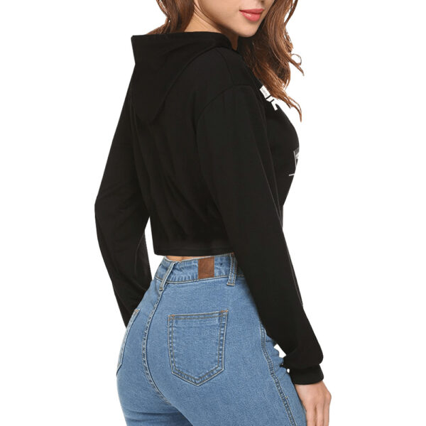 Rcklss Women's Cropped Hoodie - Image 3