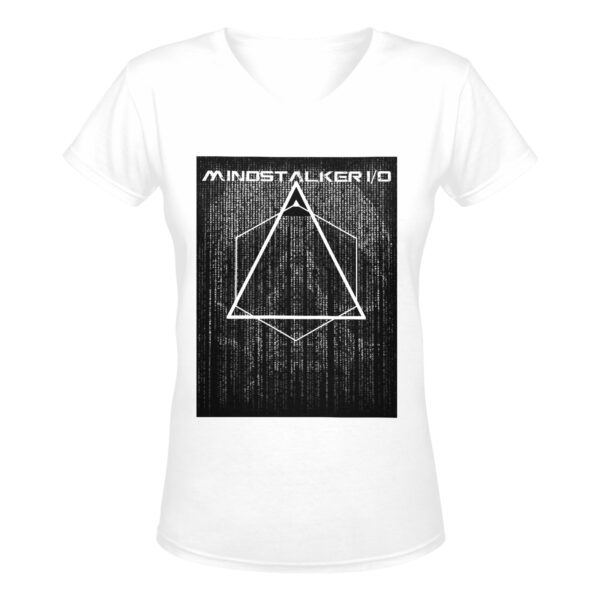 MindStalker V-Neck Women's T-Shirt - Image 2