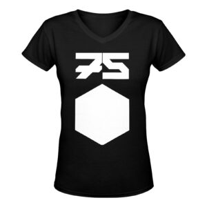 75 V-Neck Women's T-Shirt