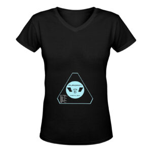 Aurora II Orbital Bar V-Neck Women's T-Shirt