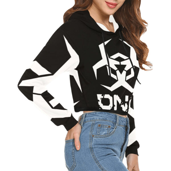 Toxic DNA Women's Cropped Hoodie - Image 2