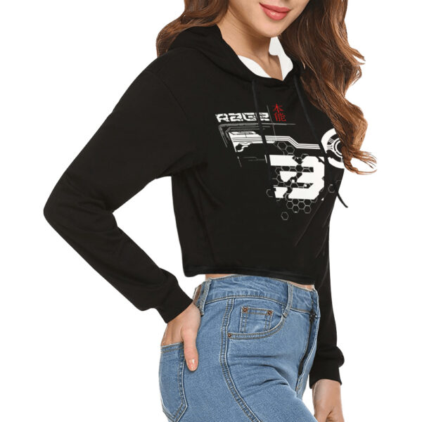 Rage Women's Cropped Hoodie - Image 2