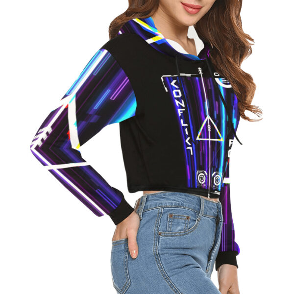 ConflictFocus Women's Cropped Hoodie - Image 2