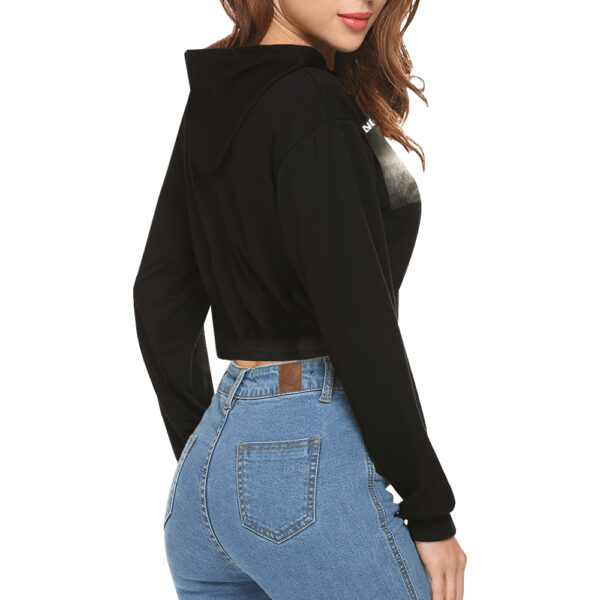 Neurofunk Women's Cropped Hoodie - Image 3